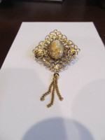 OREGON PLUMERIA SCARF CLASP