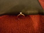 14k Gold Diamond Ring Size 6 1/4