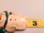 Enamel Snowman Brooch