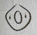 Necklace, Bracelet & Earrings Jewelry Set