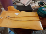 Gold baht necklace from India