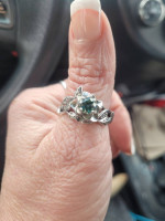 Sterling and Topaz
