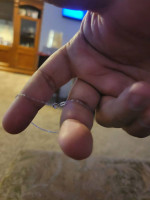 Baby/ children's 14k white gold bracelet