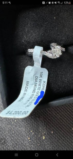10 k gold 1/2 carat diamond ring size 7