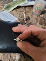 10 k gold 1/2 carat diamond ring size 7