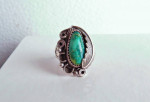 Silver and Turquoise Ring - SL