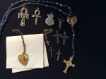 Lot of necklaces pendant religious