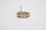 14K Yellow Gold Diamond Band Ring (0.30 CTW) (Size 7 3/4) Clearance!
