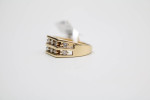 14K Yellow Gold Diamond Band Ring (0.30 CTW) (Size 7 3/4) Clearance!