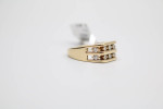 14K Yellow Gold Diamond Band Ring (0.30 CTW) (Size 7 3/4) Clearance!