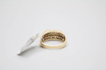 14K Yellow Gold Diamond Band Ring (0.30 CTW) (Size 7 3/4) Clearance!