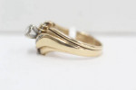 14K Yellow Gold Diamond Engagement Ring (Size 7 1/2) Clearance Sale!