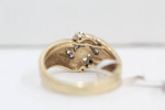 14K Yellow Gold Diamond Engagement Ring (Size 7 1/2) Clearance Sale!