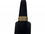 18K Yellow Gold Diamond Cluster Ring (Size 10) (0.59 CTW)