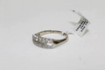 14K White Gold Diamond Two Row Band Ring (Size 6 1/4) Clearance Sale!!