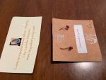 Swarovski red crystal earrings -