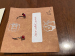 Swarovski red crystal earrings -
