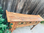 Large Asian Oriental Tibetan hardwood folk altar table