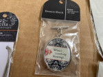 BELLA BOUTIQUE Reversible Pendant Charm Chain and 4 Photo zipper pulls