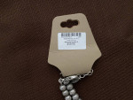 Coldwater Creek Jewelry  Silvertone Beaded Necklace