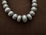 Coldwater Creek Jewelry  Silvertone Beaded Necklace