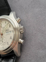 IWC Pilot Double Chronograph Spitfire - IW371343- Split Seconds Chrono