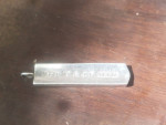 Tiffany & Co 1837 Sterling Silver Bar Pendant