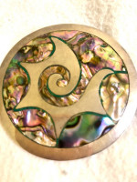 Beautiful large PENDANT and BROOCH