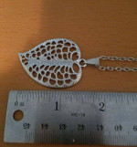 Firm Price! Brand New in a Package Leaf Necklace