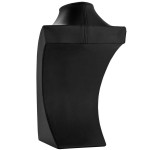 Polmart Necklace Bust - Black Leatherette