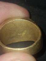 18k gold ring