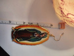 Virgin mary earrings