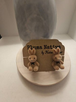Pluma nativa bunny earrings/ aretes de conejita