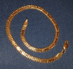 14K IMPERIAL GOLD 9" ANKLE BRACELET - NWOT