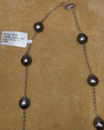 14K GOLD TAHITIAN SOUTH SEA PEARL 18" CHAIN NECKLACE