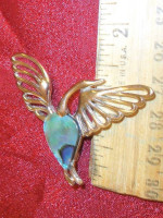 Bird in Flight Brooch