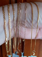 14K YELLOW GOLD 18" CHAIN NECKLACES - NEW W/TAGS!