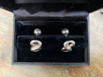 Infinity Cufflinks .925 Sterling Silver