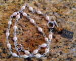 HONORA STRLG SLVR PEARL JEWELRY - 2PC SET