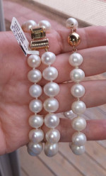 14K FWP WHITE PEARL BRACELETS