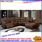 OFF30% SECTIONAL SOFA BED, LEATHER SECTIONALS, RECLINER, GREY SOFAS