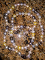 HONORA MULTI-COLOR PEARL NECKLACE & BRACELETS