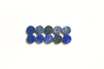 Lapis lazuli 1cm discs - 10pcs.