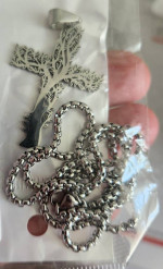 Firm Price! Brand New in a Package Stainless Steel Necklace