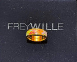 Color Enamel Choker & Ring, 2 Sets.