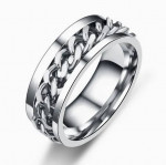Firm Price! Brand New in a Package Men's Titanium Steel Ring, Size 10