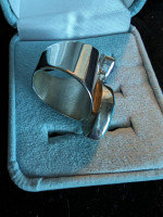 Sterling Turquoise Ring Sz 6, Earrings and Bangle