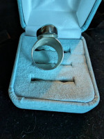 Sterling Turquoise Ring Sz 6, Earrings and Bangle