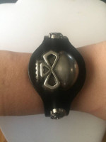 5 Skulls Leather Band Bracelet