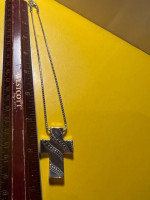 Brighton Cross, Chain and Heart Tin